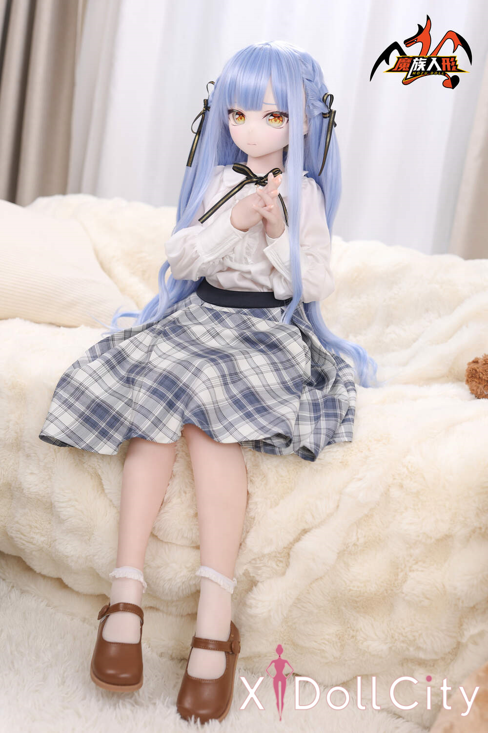 MOZU Doll 小翔 成人スタイルラブドール 可愛い ビニールヘッド＋TPEボディ ラブドール貧乳