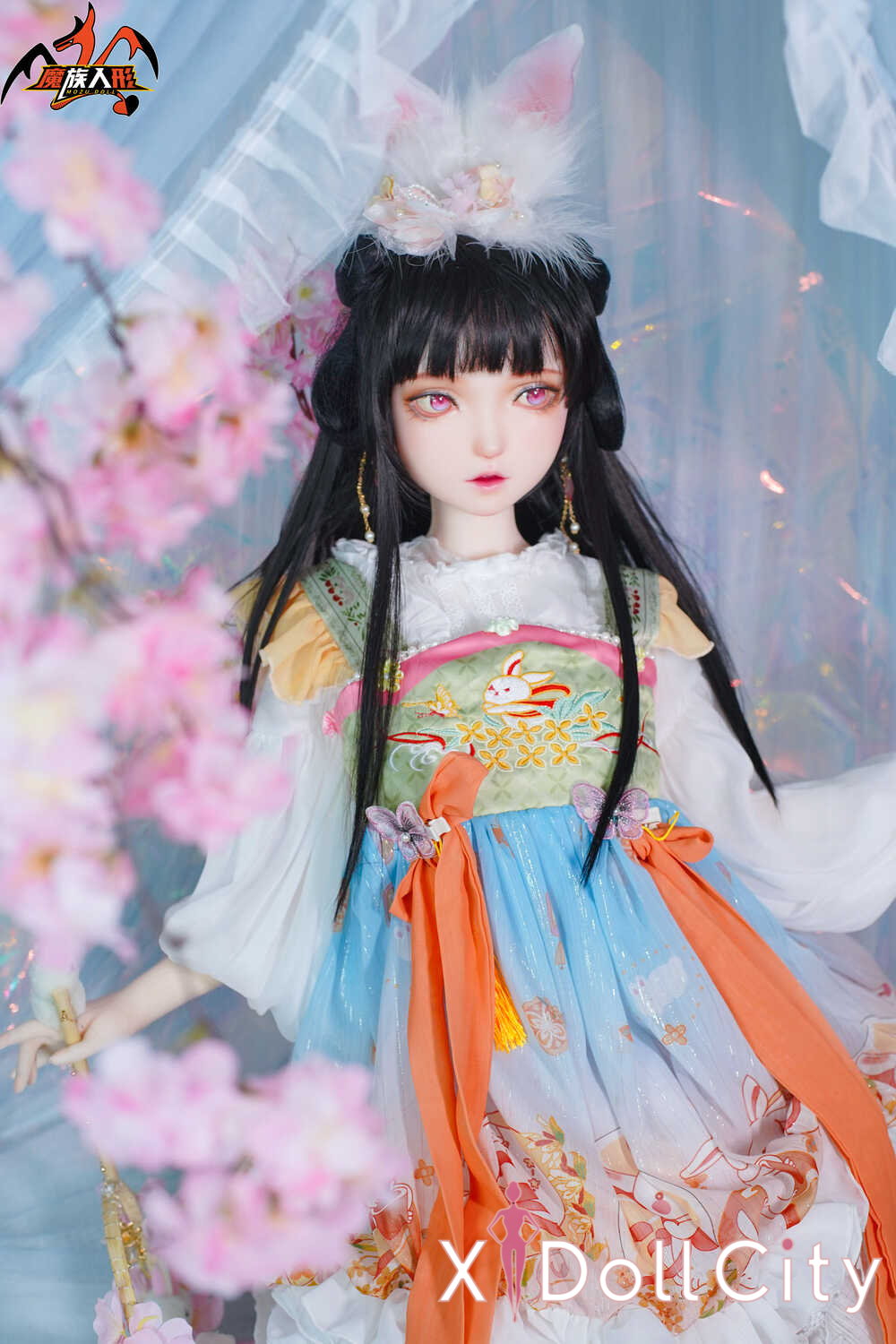 MOZU Doll 瑶儿 成人スタイルラブドール 可憐でリアルな癒し系 シリコンヘッド+TPEボディ ラブドール良乳