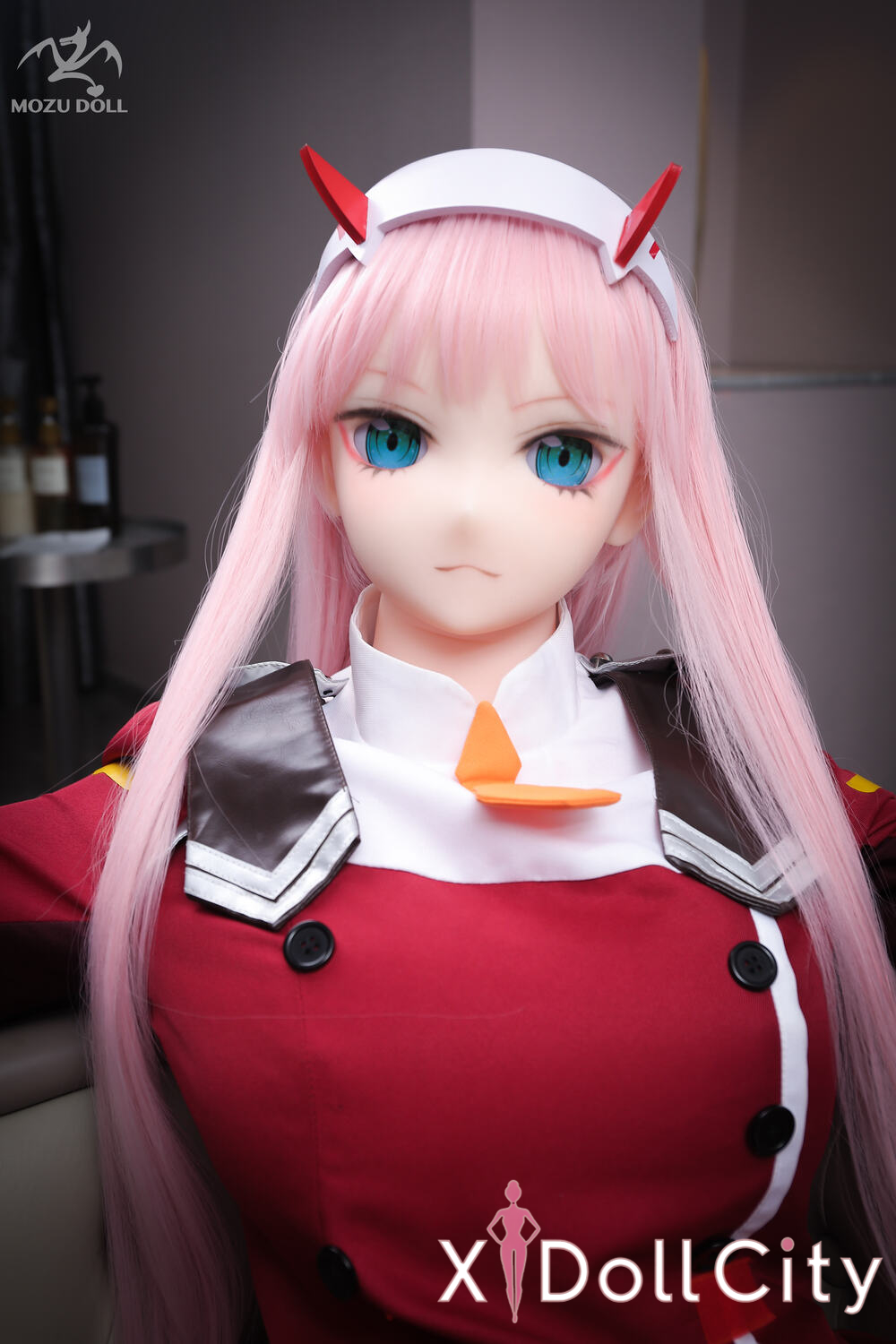 MOZU Doll 02 163cm ピンク髪コスプレ系 セクシー TPE製 ラブドール巨乳