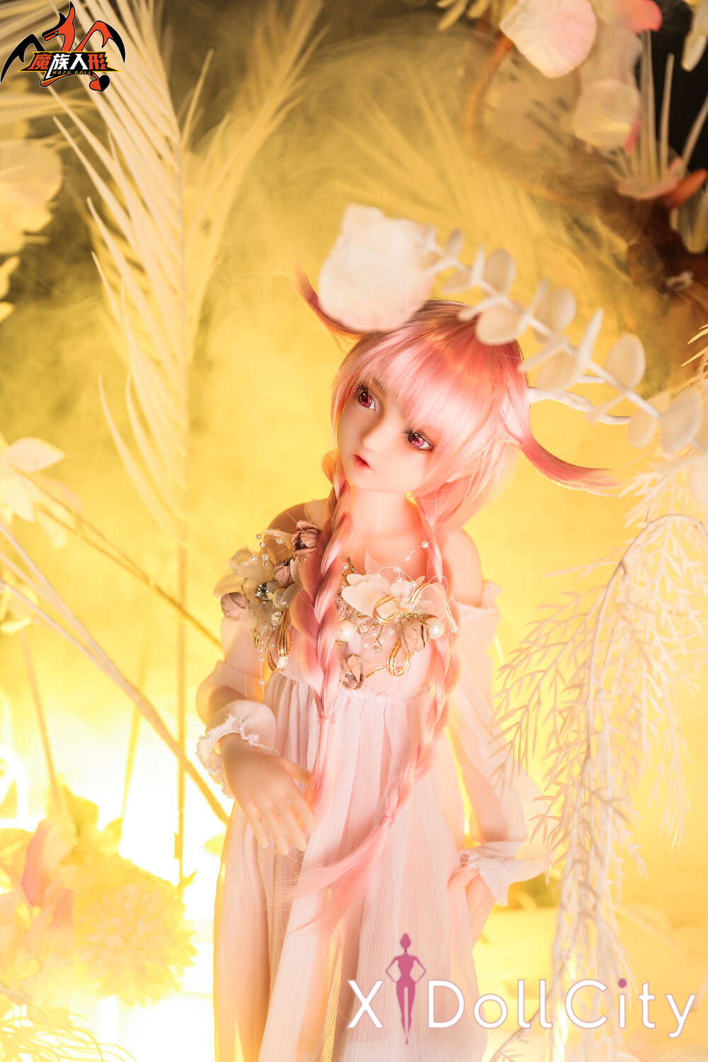 MOZU Doll 瑶儿 成人スタイルラブドール 可愛い フルシリコン製 ラブドール貧乳