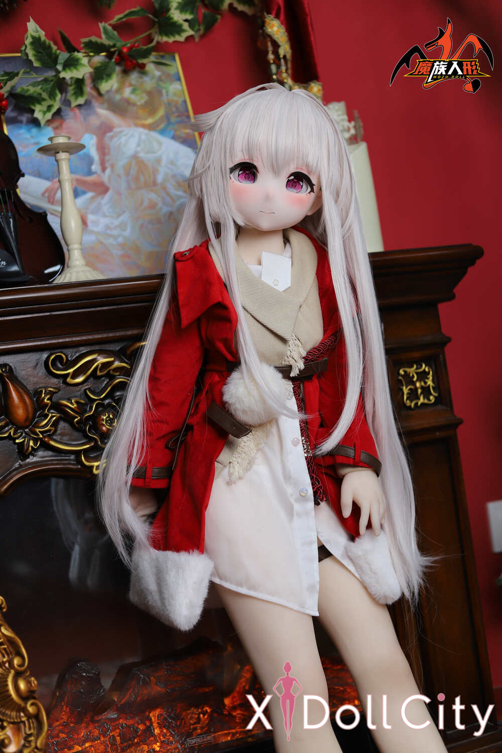 MOZU Doll 凯拉 成人スタイルラブドール アニメ ビニールヘッド＋TPEボディ ラブドール貧乳