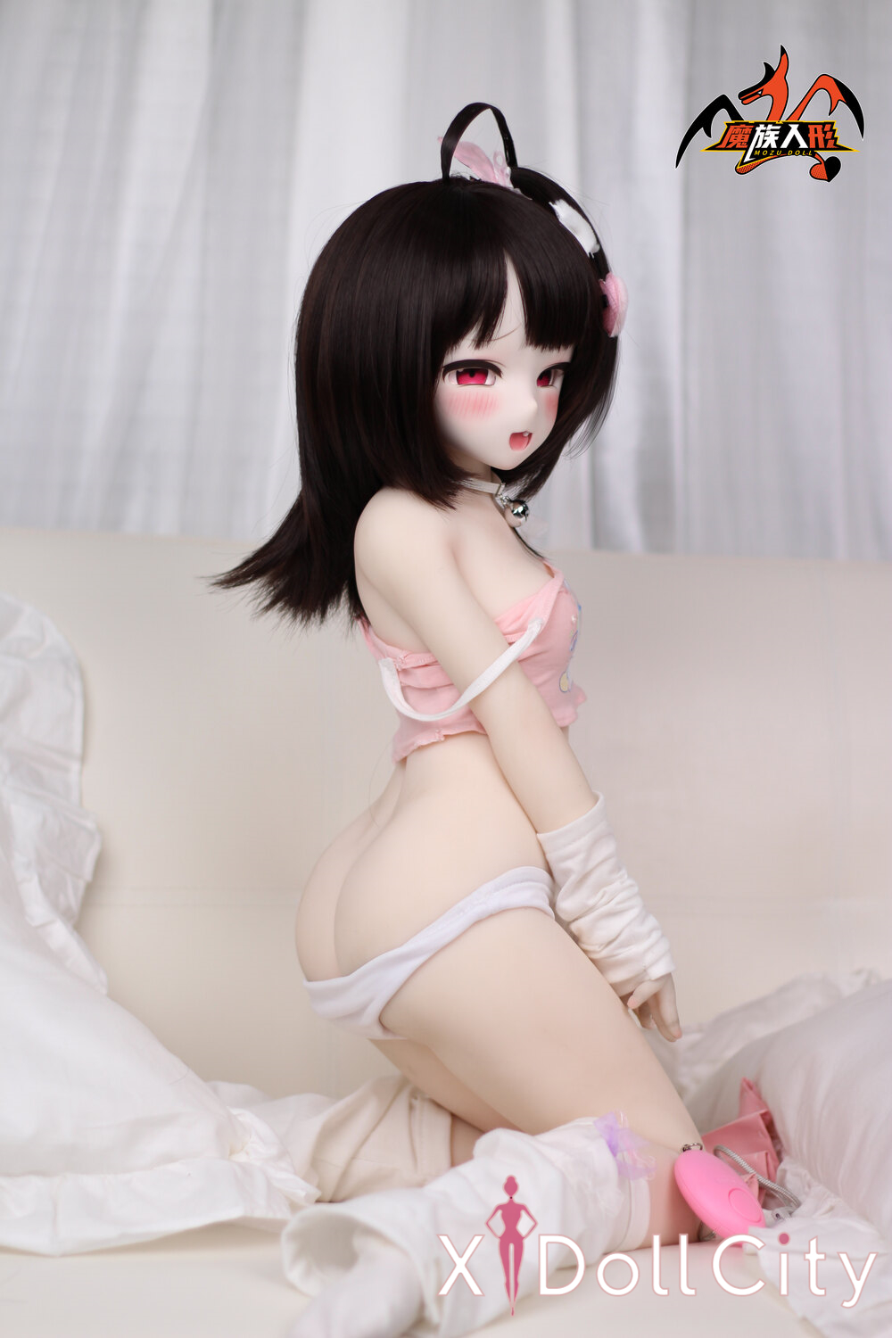 MOZU Doll 美夜 成人スタイルラブドール キュートなミニ ビニールヘッド＋TPEボディ ラブドール貧乳