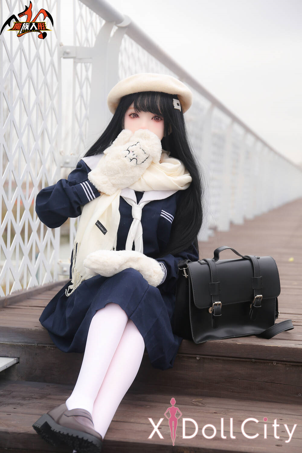 MOZU Doll 阿久 145cm 成人スタイルラブドール 制服姿の恥ずかしがり屋 TPE製 ラブドール良乳