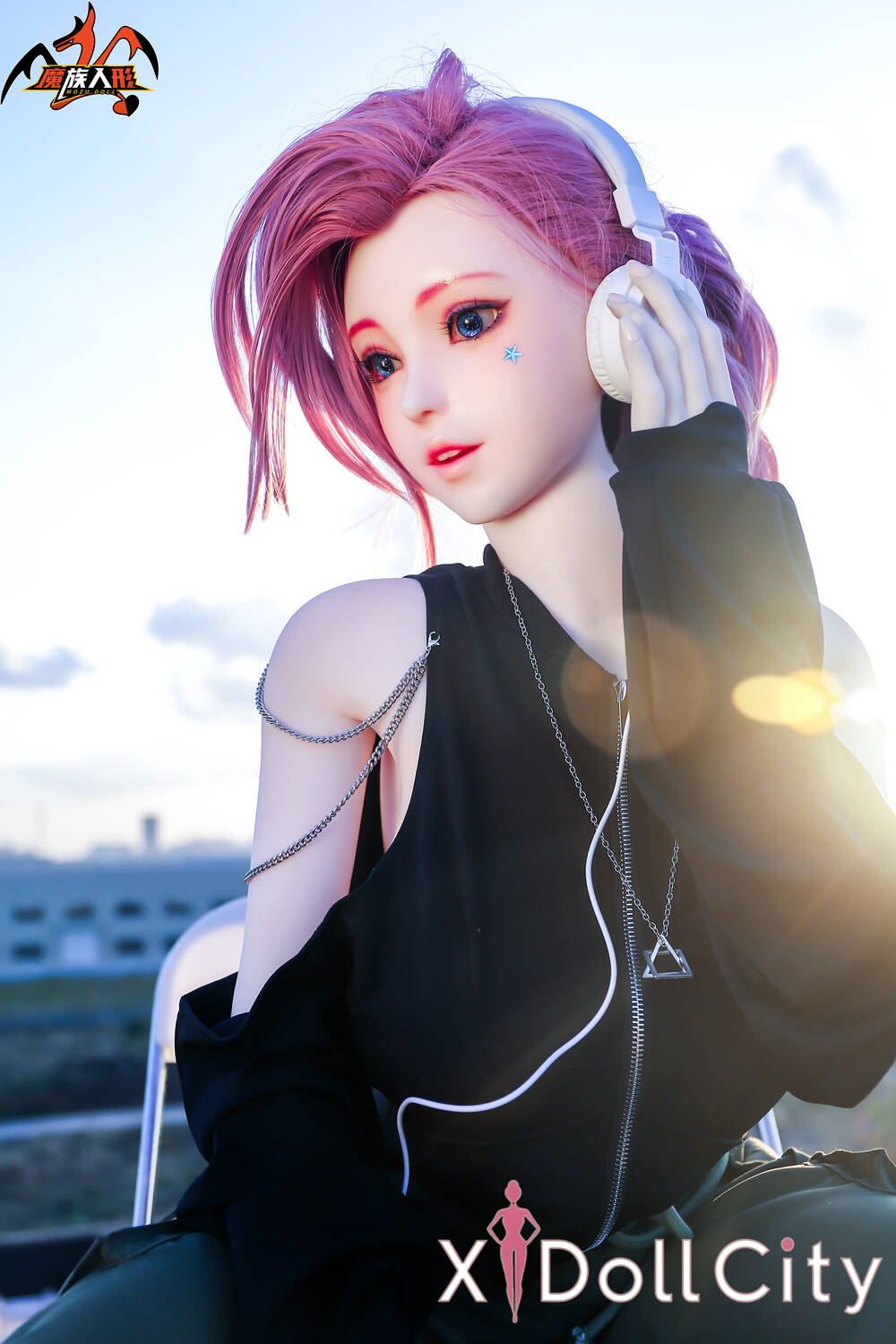 MOZU Doll 芬妮 163cm 自由な音楽好き熟女 TPE製 ラブドール巨乳