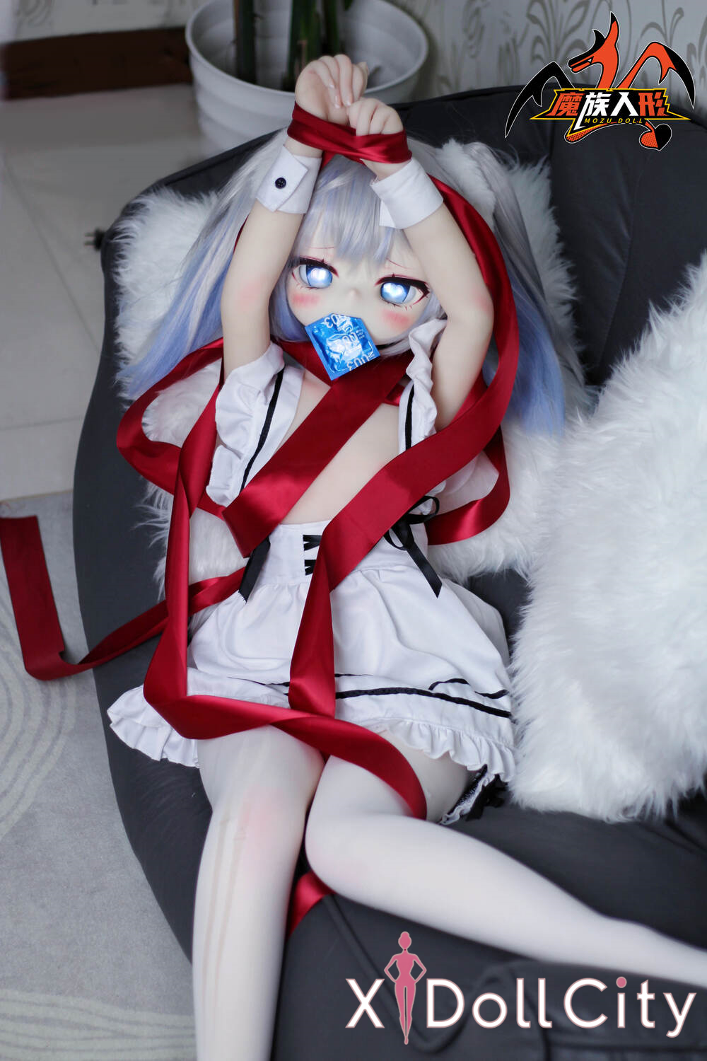 MOZU Doll 未来 成人スタイルラブドール ロリ ビニールヘッド&軟質ヘッド＋TPEボディ ラブドール貧乳