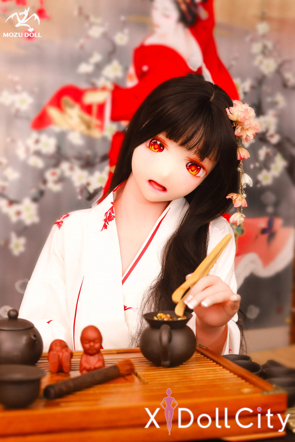 MOZU Doll 琉璃 163cm 和装艶美でリアルな TPE製 ラブドール巨乳