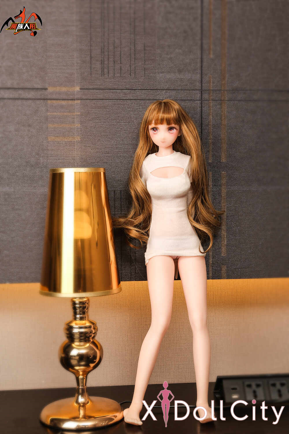 MOZU Doll 小珍妮 成人スタイルラブドール 可愛い フルシリコン製 ラブドール貧乳