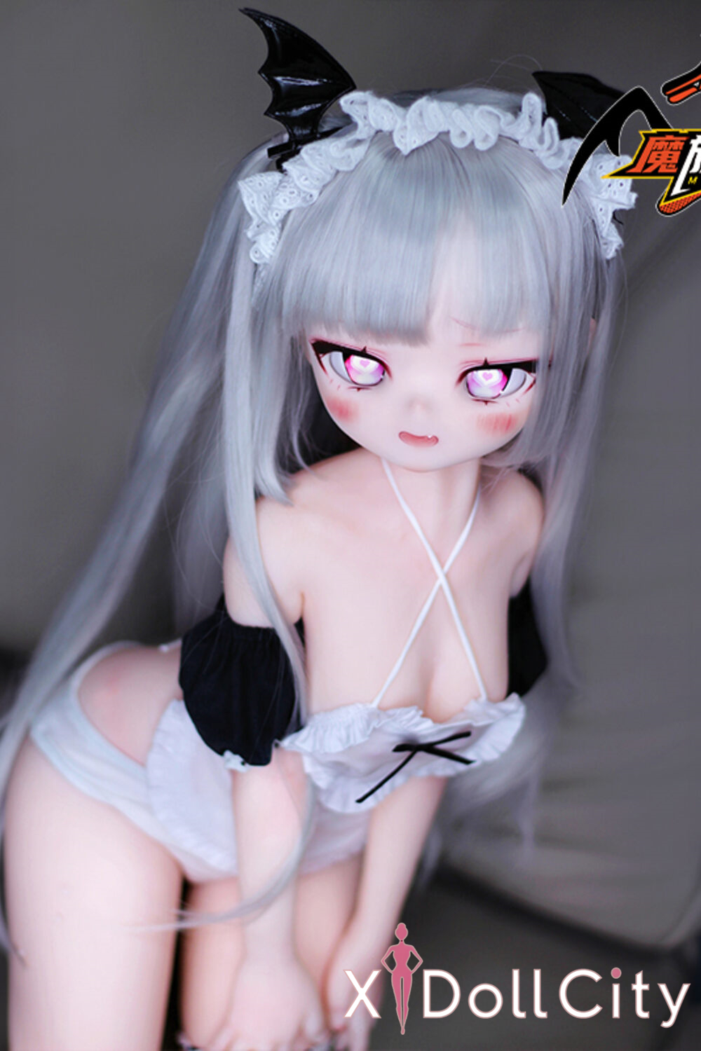 MOZU Doll 爱莉 成人スタイルラブドール 可愛い ビニールヘッド＋TPEボディ ラブドール貧乳