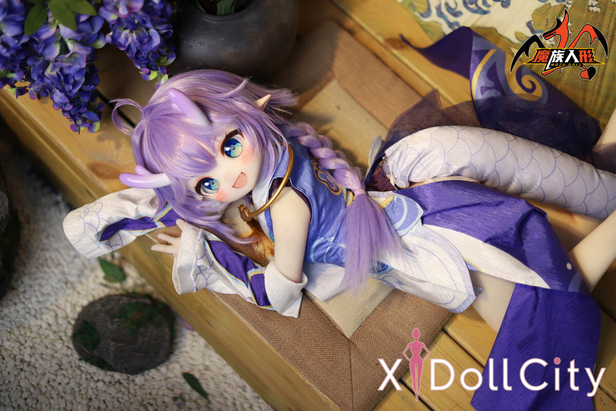 MOZU Doll 小白龍 成人スタイルラブドール アニメ ビニールヘッド＋TPEボディ ラブドール貧乳