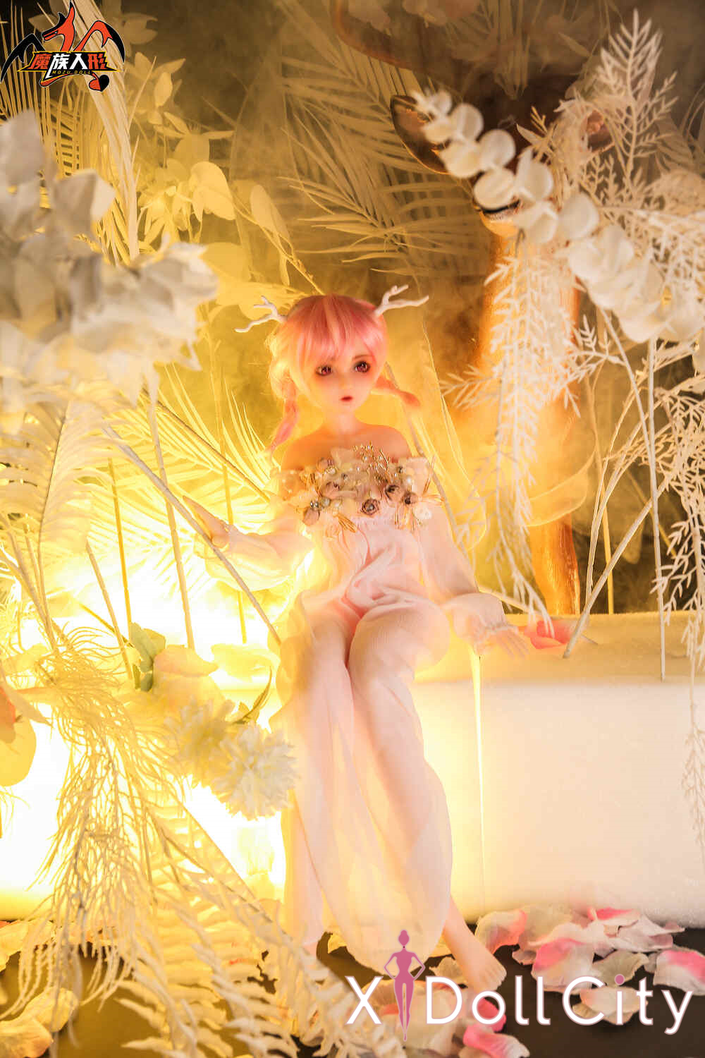 MOZU Doll 瑶儿 成人スタイルラブドール 可愛い フルシリコン製 ラブドール貧乳