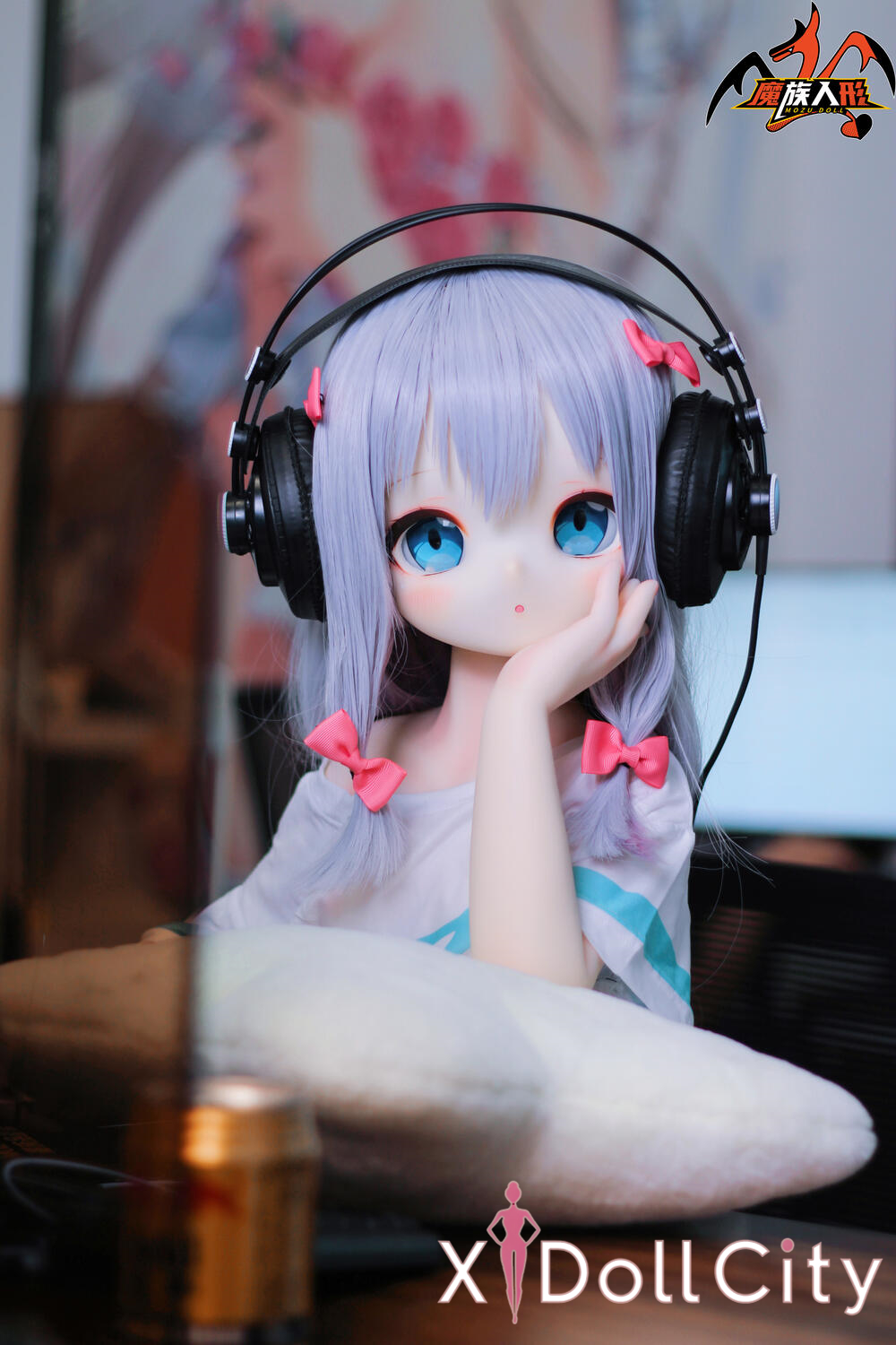 MOZU Doll 和泉纱雾 成人スタイルラブドール 可愛いアニメ系 ビニールヘッド＋TPEボディ ラブドール貧乳