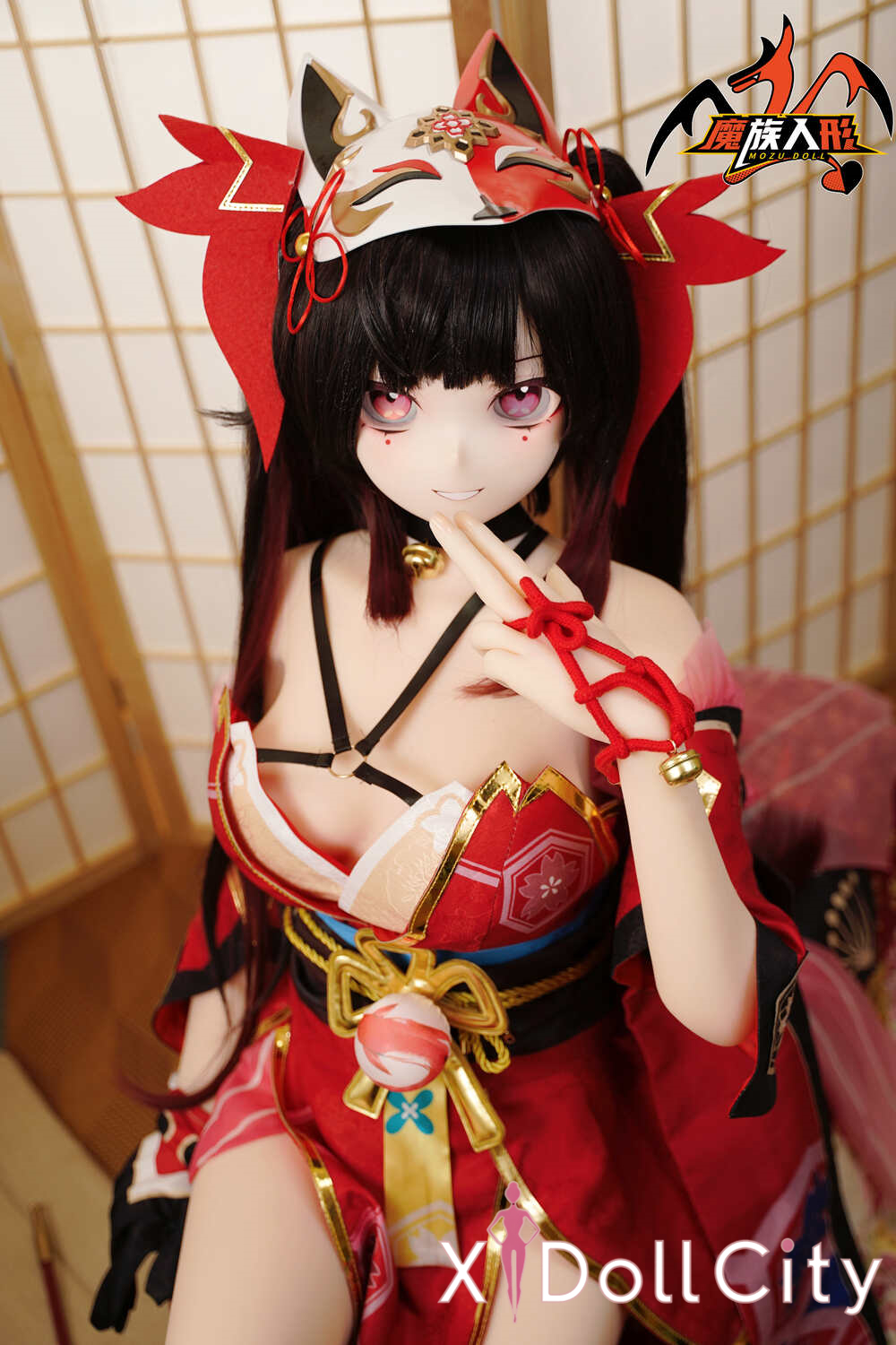 MOZU Doll 星火 148cm 成人スタイルラブドール セクシー ビニールヘッド＋TPEボディ ラブドール貧乳