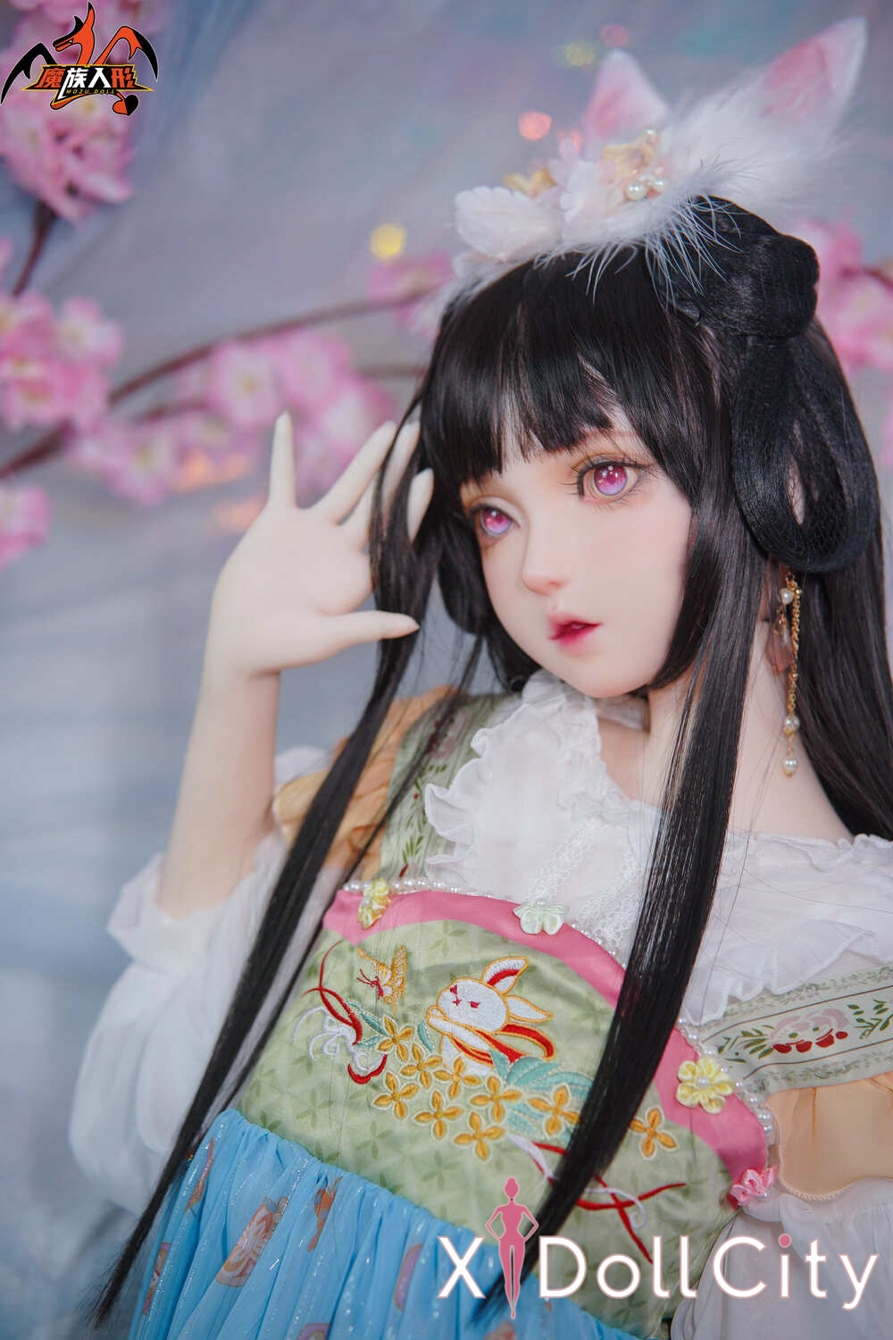 MOZU Doll 瑶儿 成人スタイルラブドール 可憐でリアルな癒し系 シリコンヘッド+TPEボディ ラブドール良乳