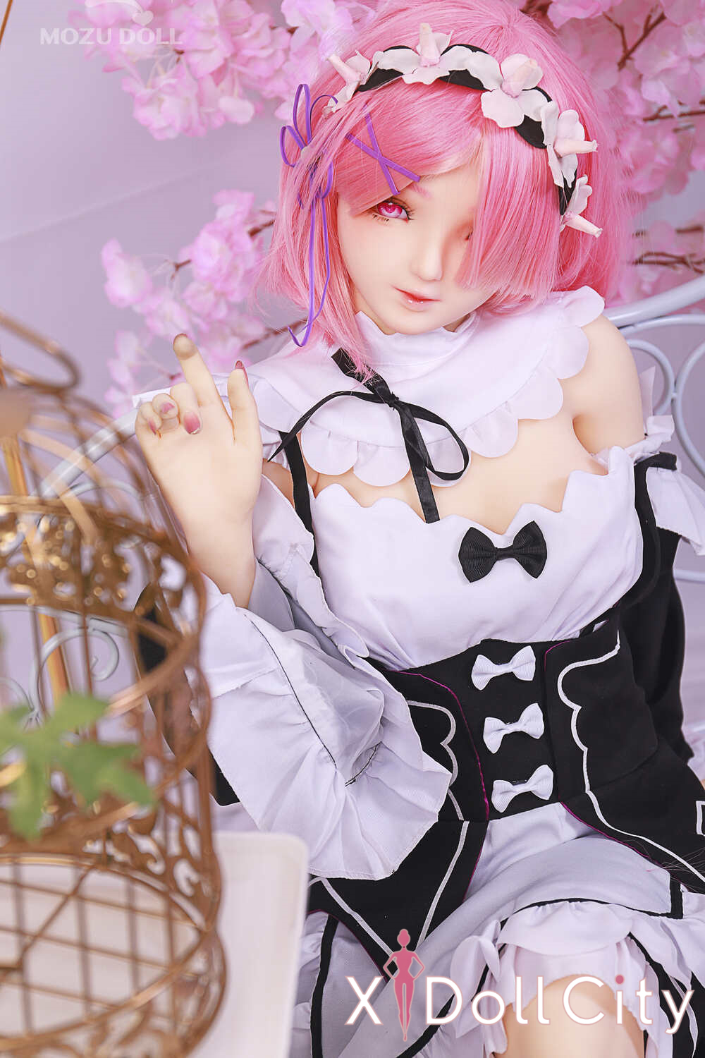 MOZU Doll 小萝 145cm 成人スタイルラブドール 甘く癒す可憐な TPE製 ラブドール良乳