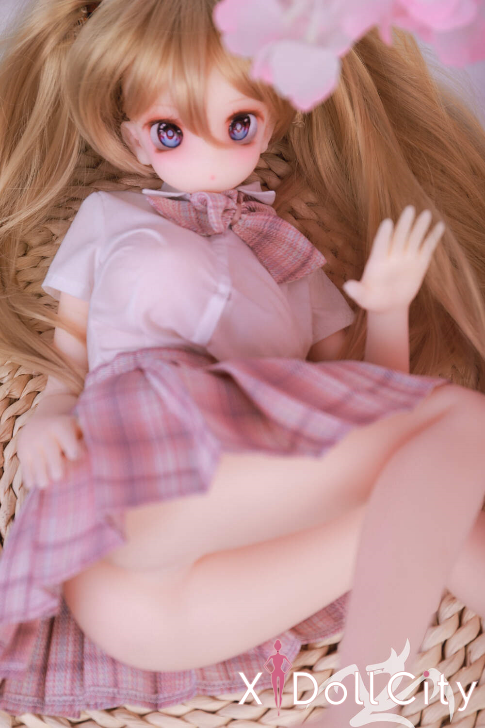 MOZU Doll 小爱 成人スタイルラブドール 制服スタイル フルシリコン製 ラブドール貧乳