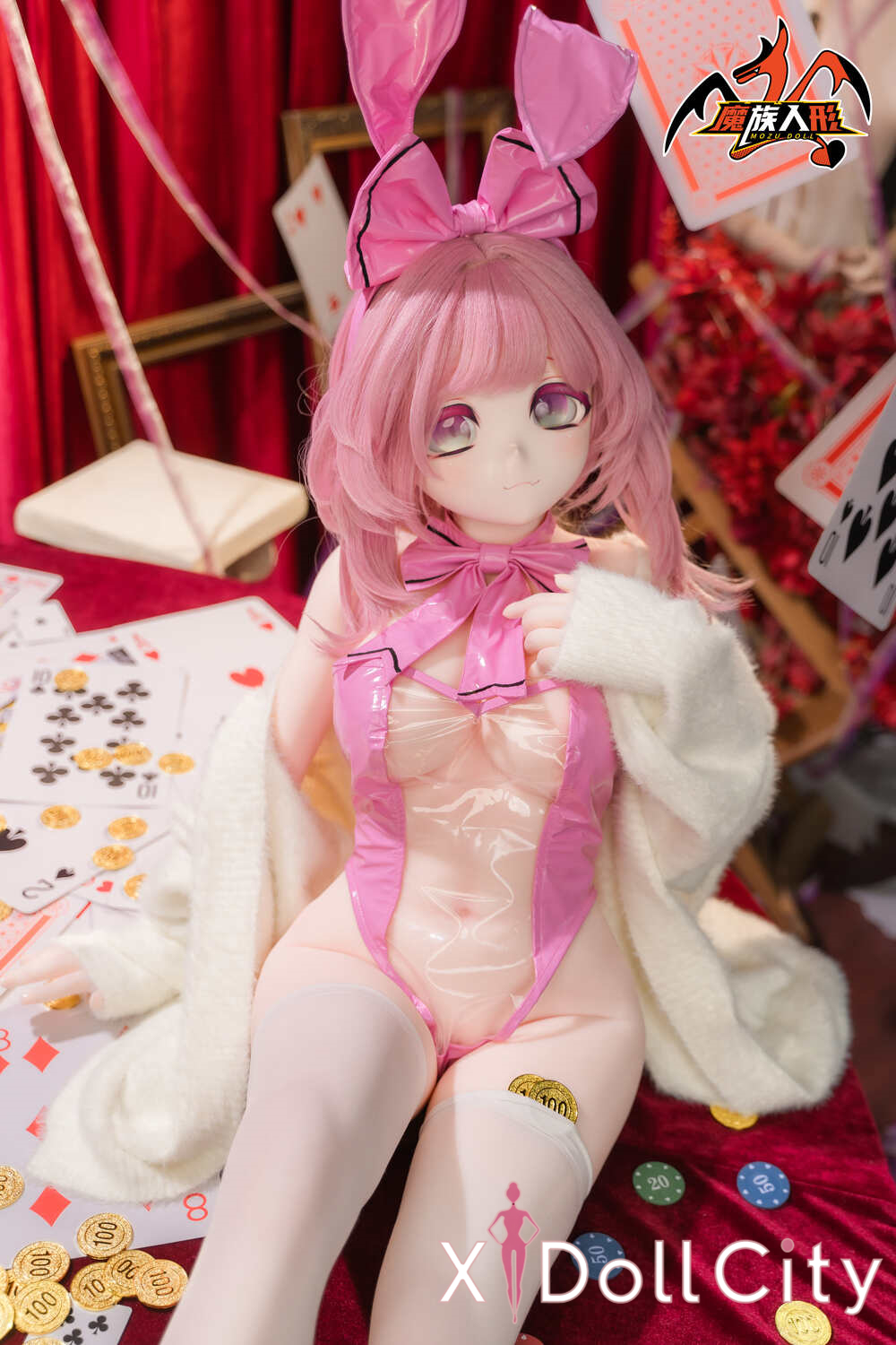 MOZU Doll 蕾雅 150cm 成人スタイルラブドール セクシー ビニールヘッド＋TPEボディ ラブドール良乳