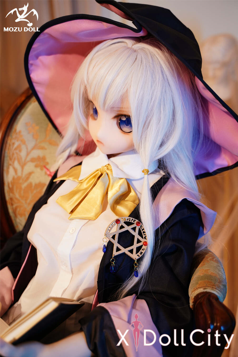 MOZU Doll 小伊 145cm 成人スタイルラブドール 神秘的で可愛い魔法使い TPE製 ラブドール良乳