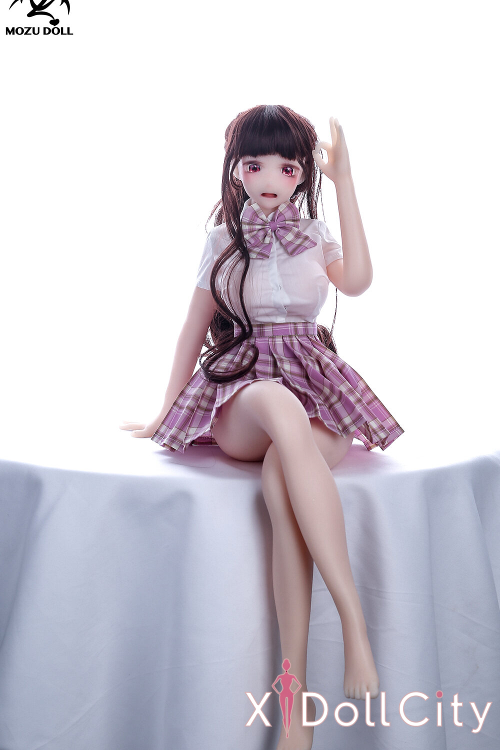 MOZU Doll 小鈴奈 成人スタイルラブドール 可愛い フルシリコン製 ラブドール貧乳