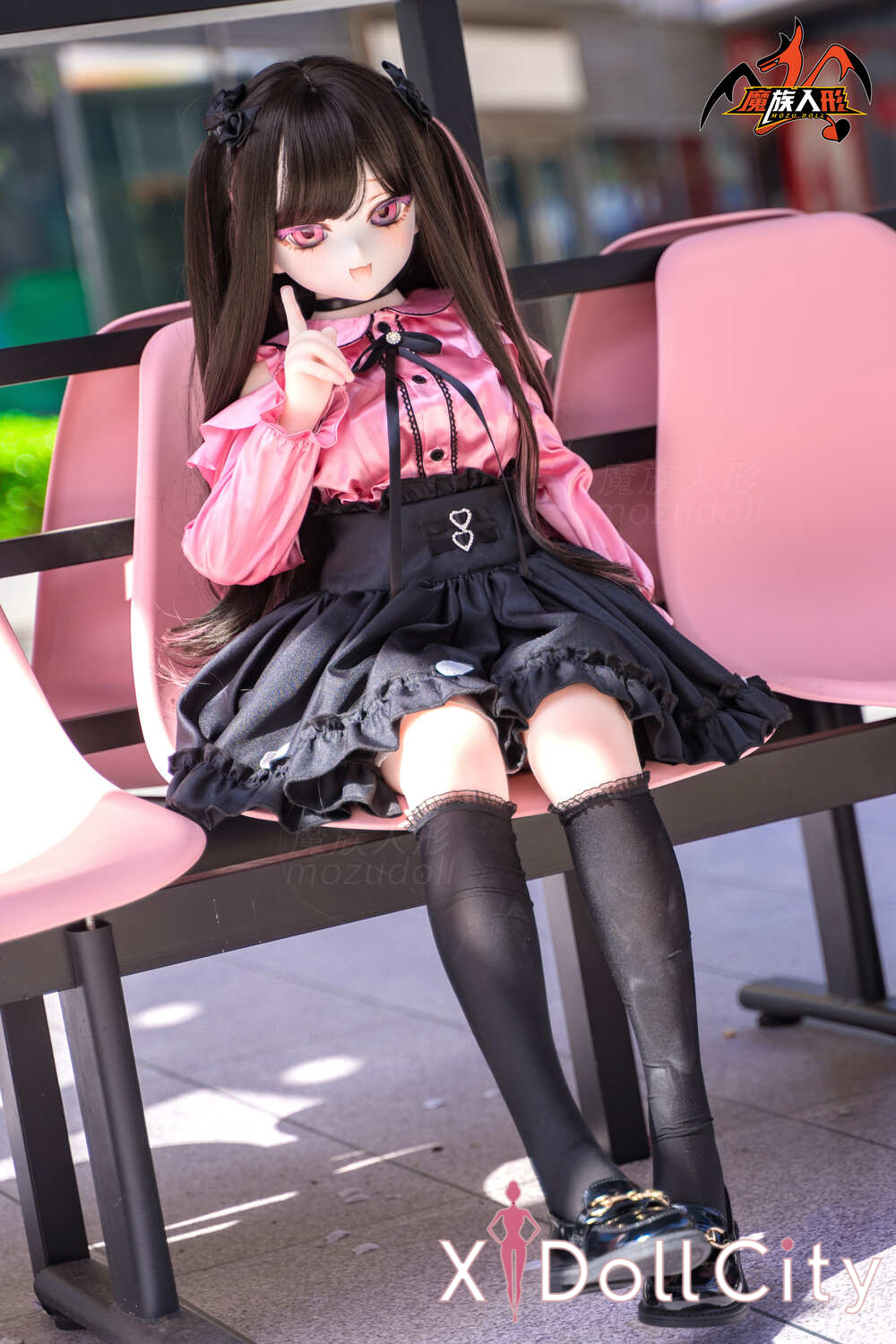 MOZU Doll 佑莉 成人スタイルラブドール 可愛い ビニールヘッド＋TPEボディ ラブドール貧乳