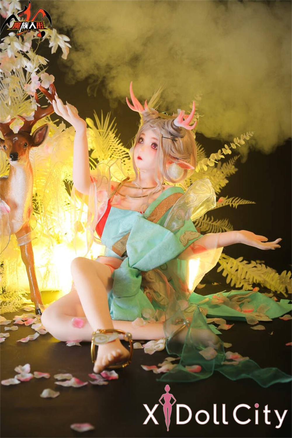 MOZU Doll 瑶儿 145cm 成人スタイルラブドール 幻想的で優雅なアニメ TPE製 ラブドール良乳