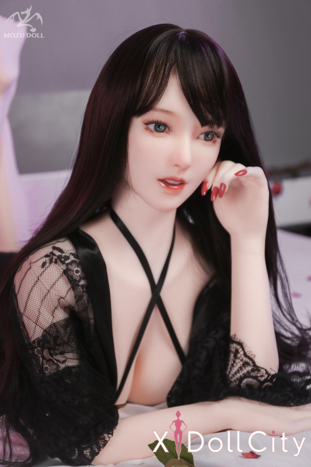 MOZU Doll 艳姬 163cm 黒髪妖艶系 セクシー TPE製 ラブドール巨乳