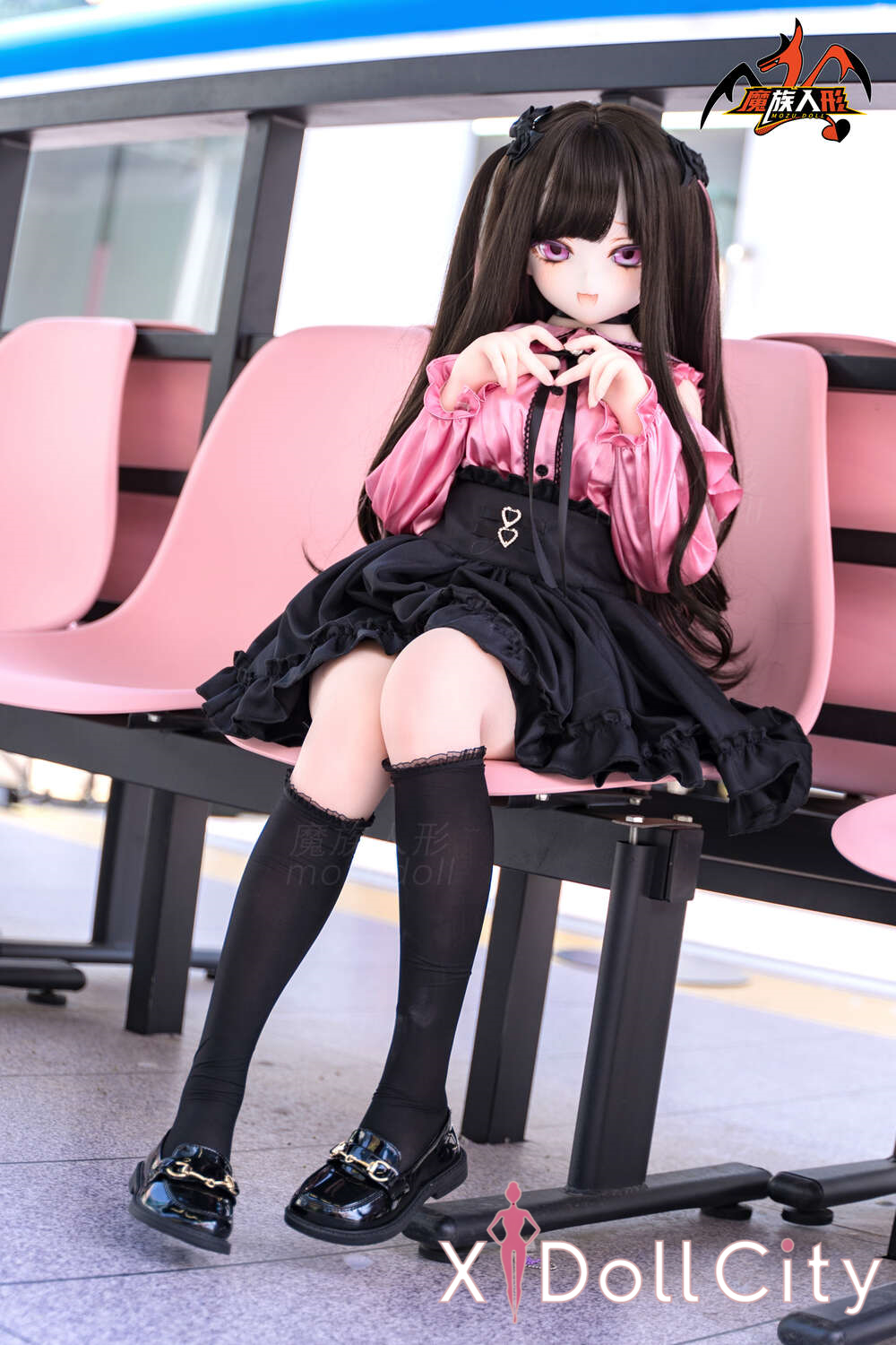 MOZU Doll 佑莉 成人スタイルラブドール 可愛い ビニールヘッド＋TPEボディ ラブドール貧乳