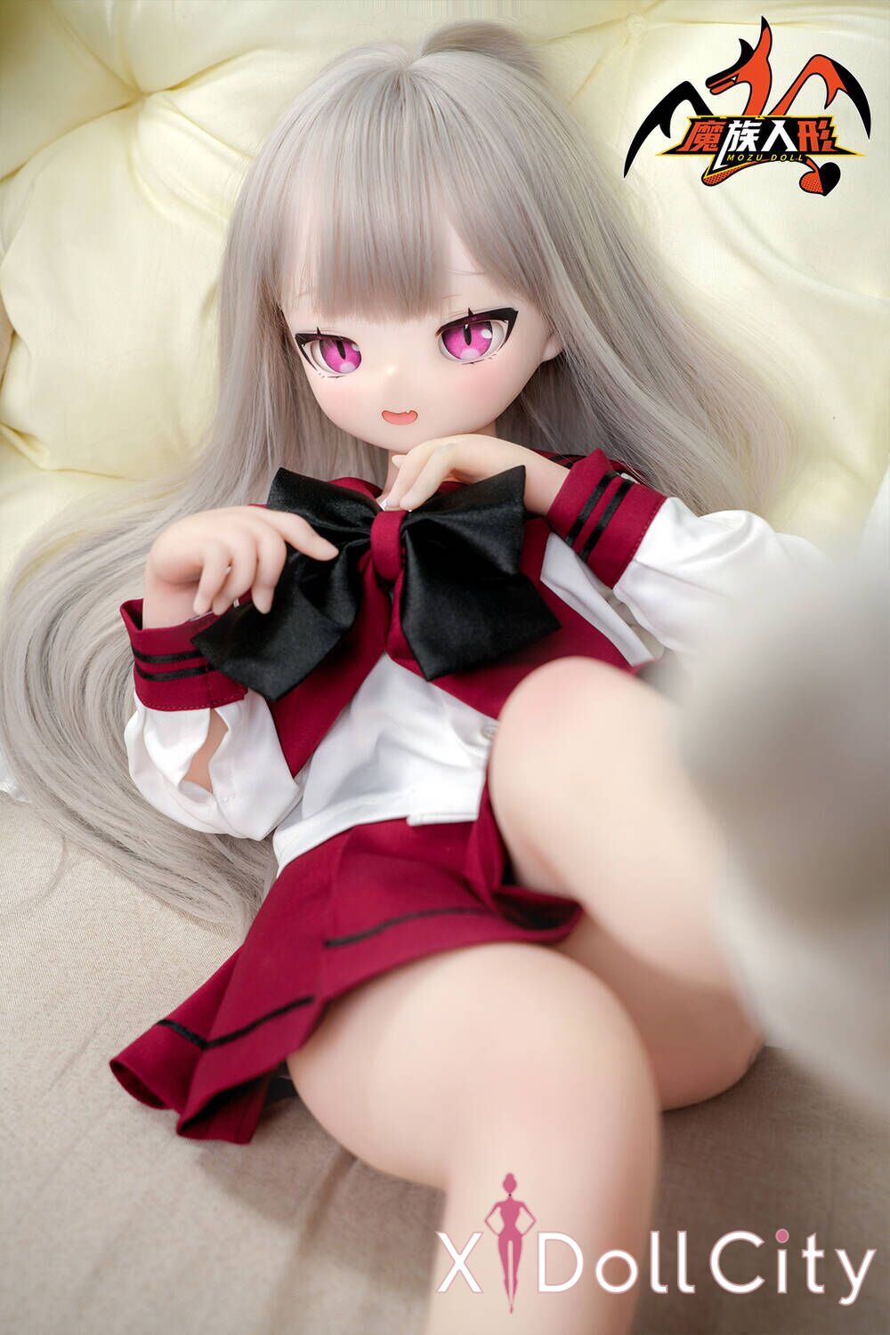 MOZU Doll 奈奈 成人スタイルラブドール ロリ ビニールヘッド＋TPEボディ ラブドール良乳
