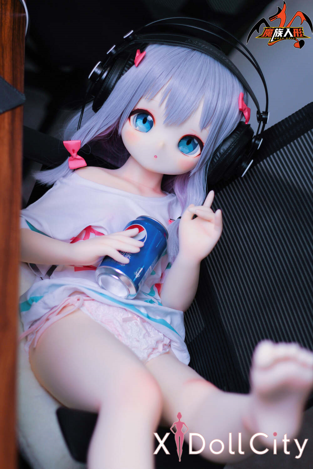 MOZU Doll 和泉纱雾 成人スタイルラブドール 可愛いアニメ系 ビニールヘッド＋TPEボディ ラブドール貧乳