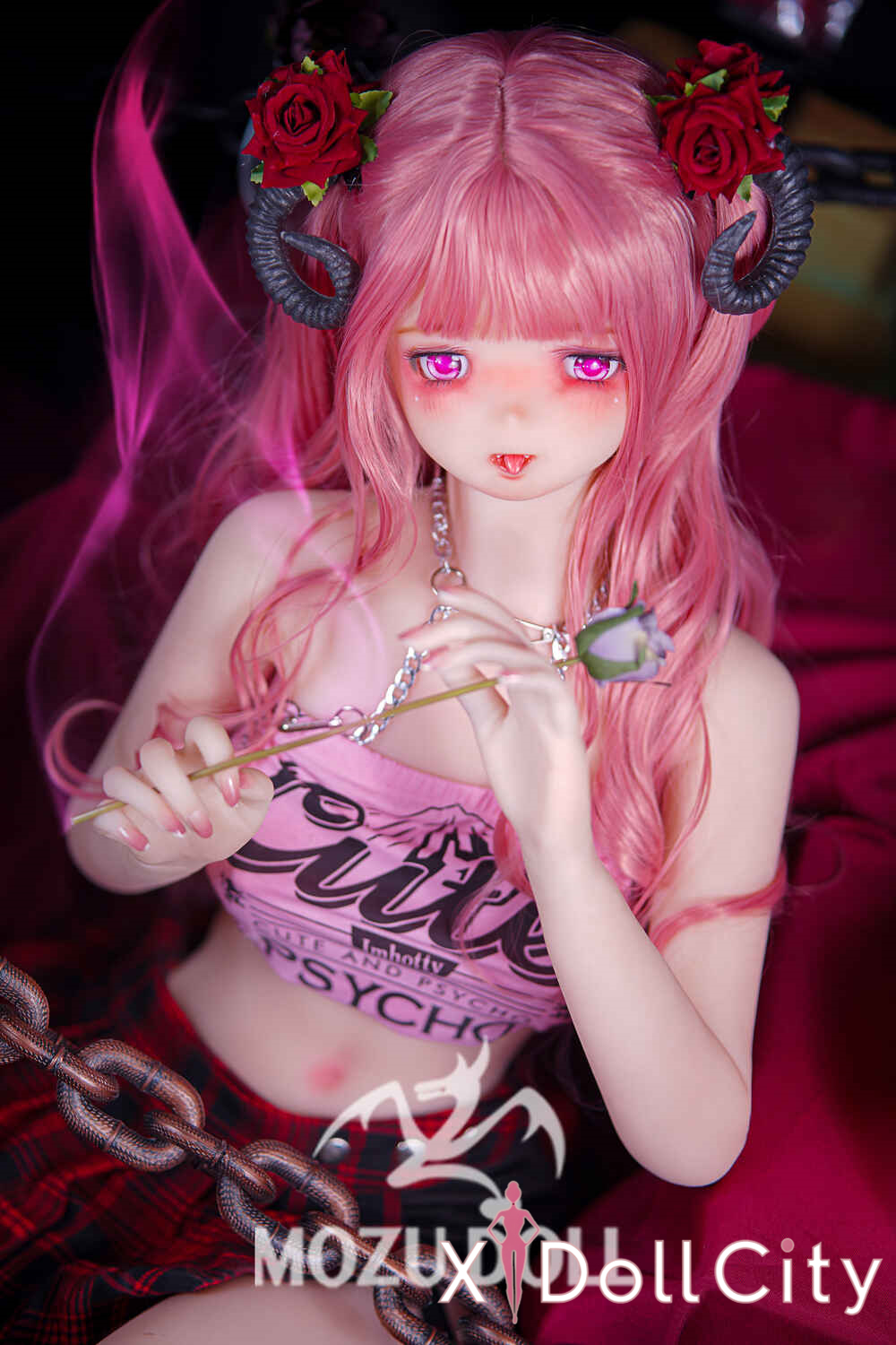 MOZU Doll 恋恋 145cm 成人スタイルラブドール 小悪魔的で可愛い TPE製 ラブドール良乳