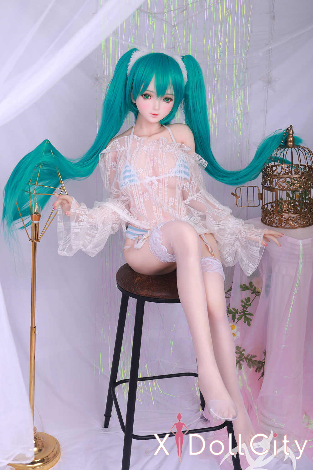 MOZU Doll 小音(2.5次元ver.) 145cm 成人スタイルラブドール 魅惑のツインテール TPE製 ラブドール良乳