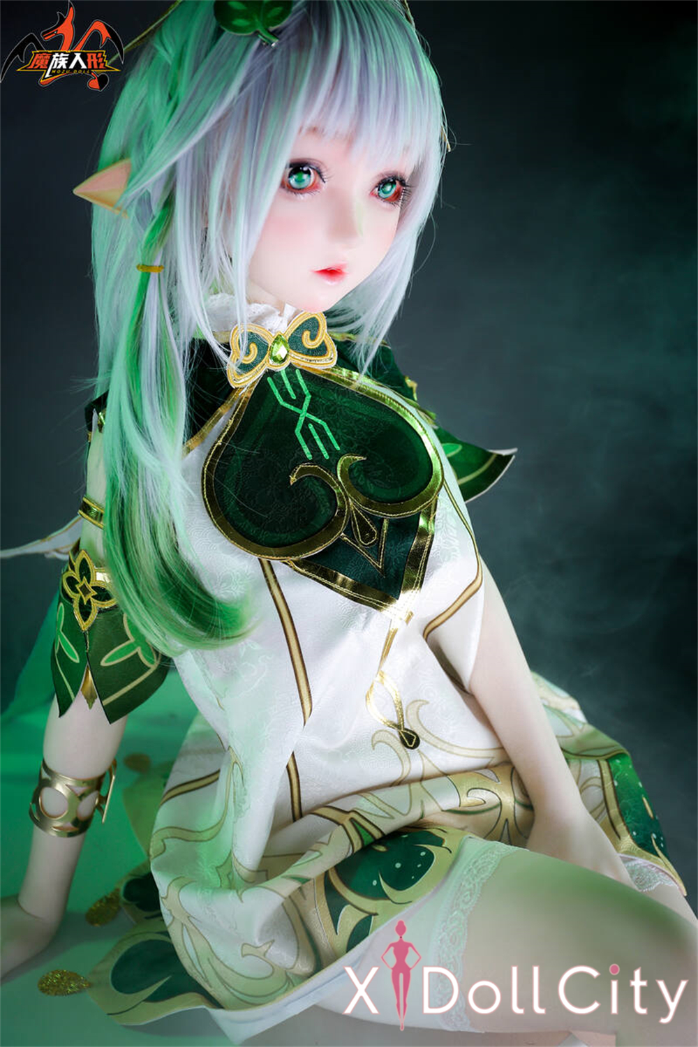 MOZU Doll 净华 成人スタイルラブドール 幻想的な癒し系アニメ シリコンヘッド+TPEボディ ラブドール良乳