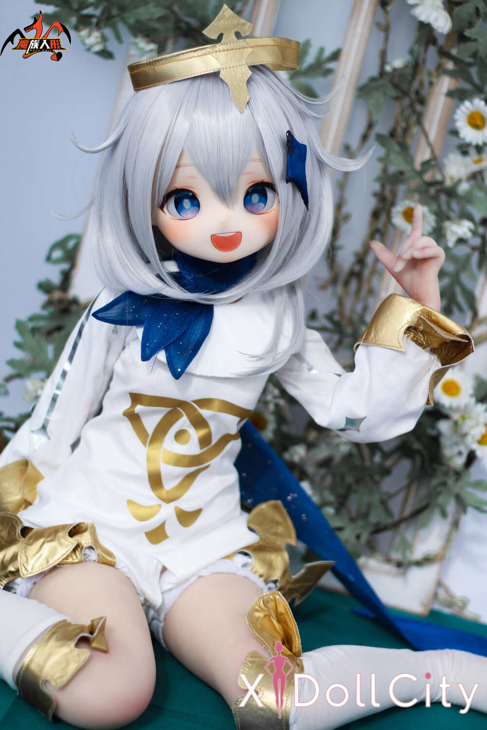 MOZU Doll 派萌 成人スタイルラブドール アニメ ビニールヘッド＋TPEボディ ラブドール貧乳