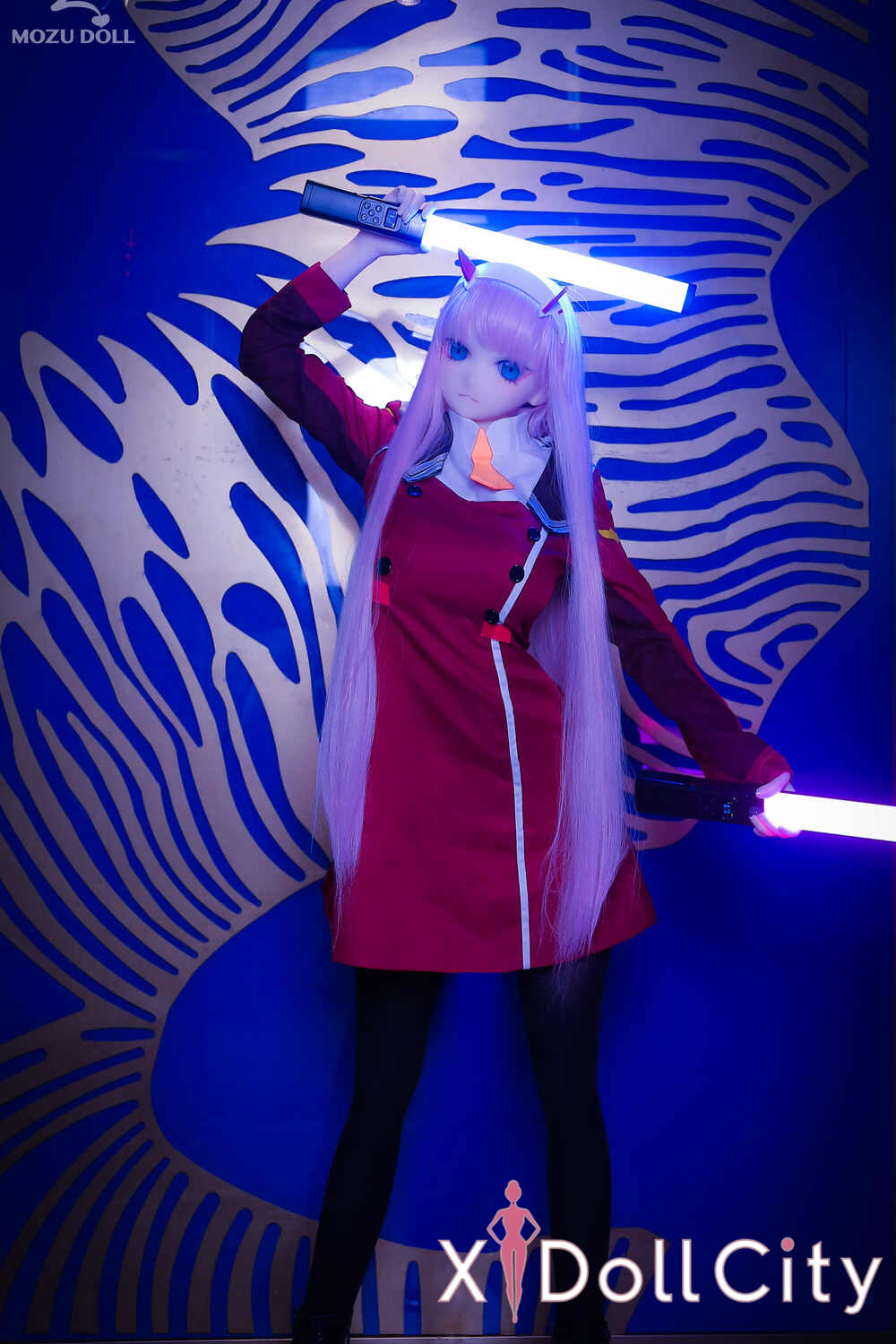 MOZU Doll 02 163cm ピンク髪コスプレ系 セクシー TPE製 ラブドール巨乳