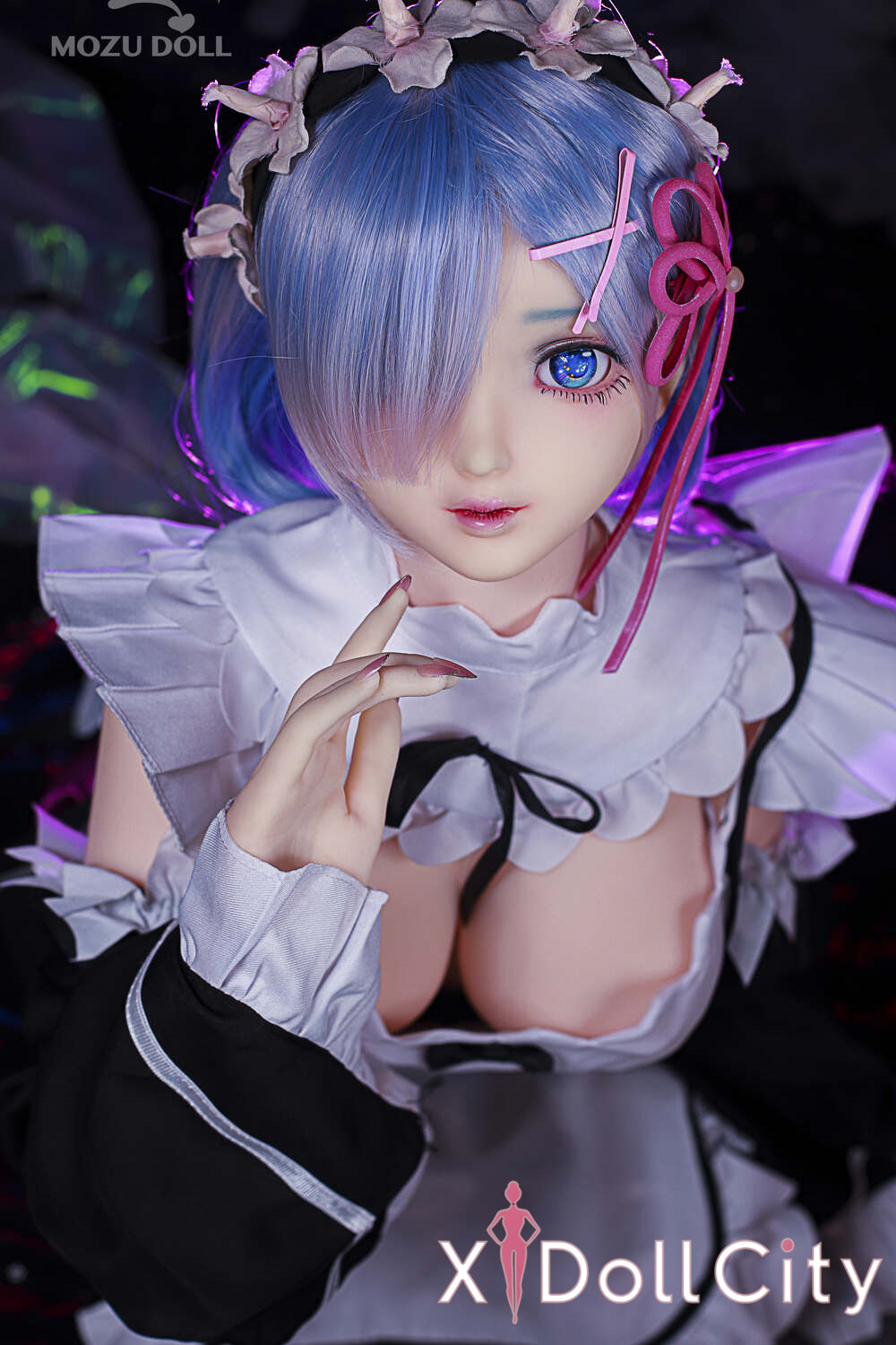 MOZU Doll 小姆 145cm 成人スタイルラブドール 甘く癒す可憐な TPE製 ラブドール良乳