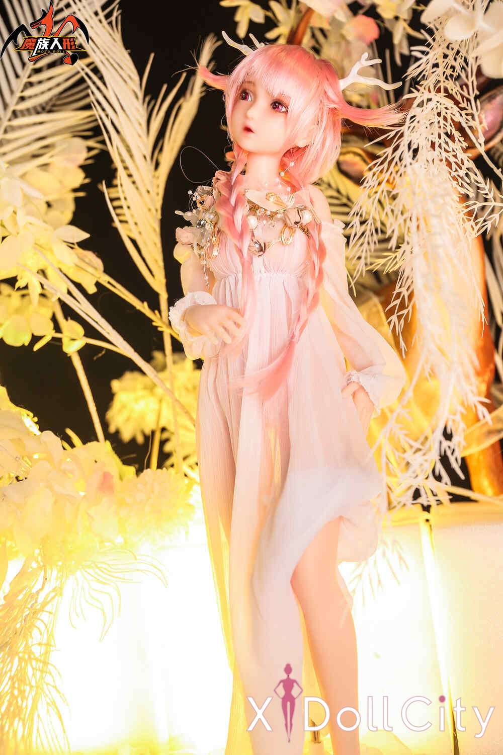 MOZU Doll 瑶儿 成人スタイルラブドール 可愛い フルシリコン製 ラブドール貧乳