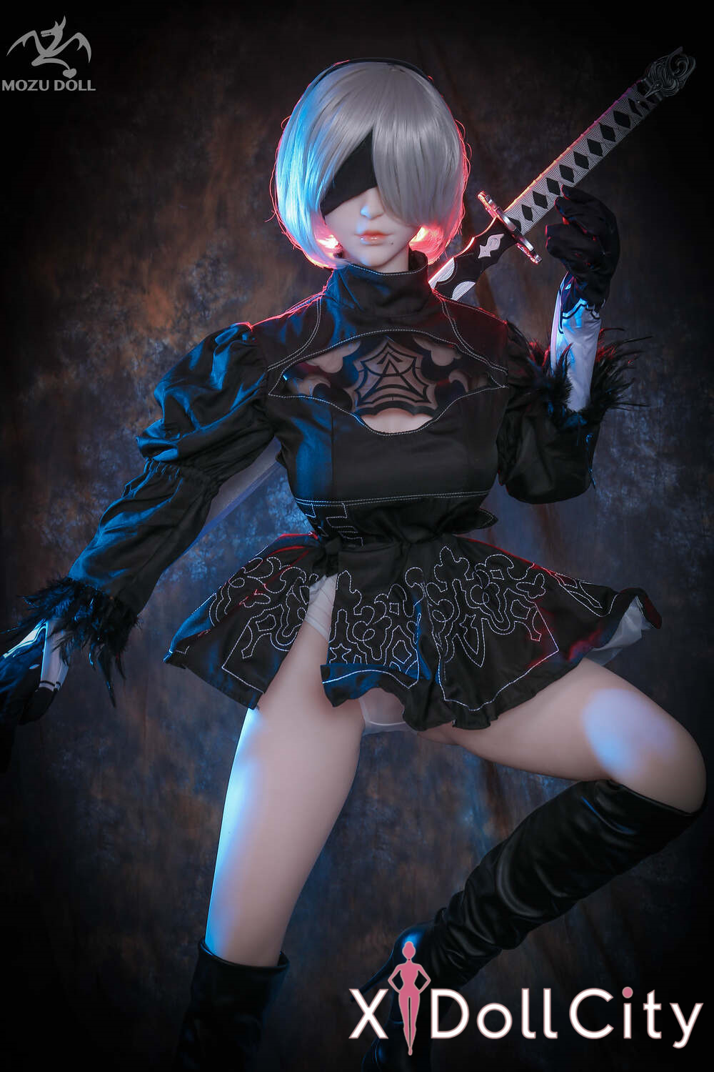 MOZU Doll 2B 163cm アニメ世界の戦う美少女 TPE製 ラブドール巨乳