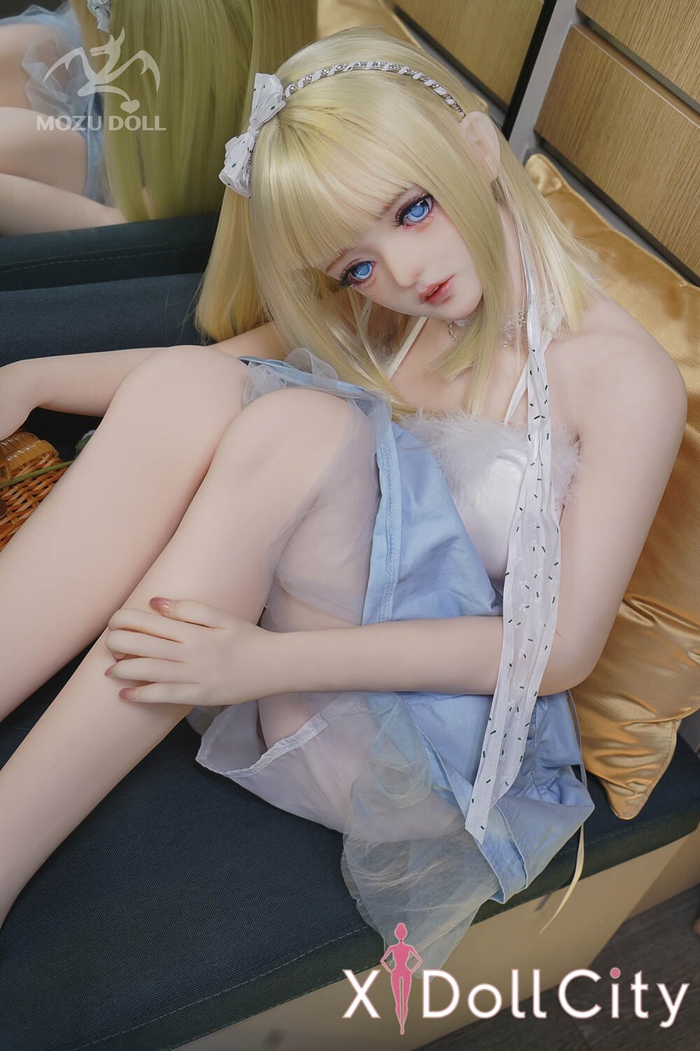 MOZU Doll 森铃 145cm 成人スタイルラブドール 純真無垢な妹系 TPE製 ラブドール貧乳