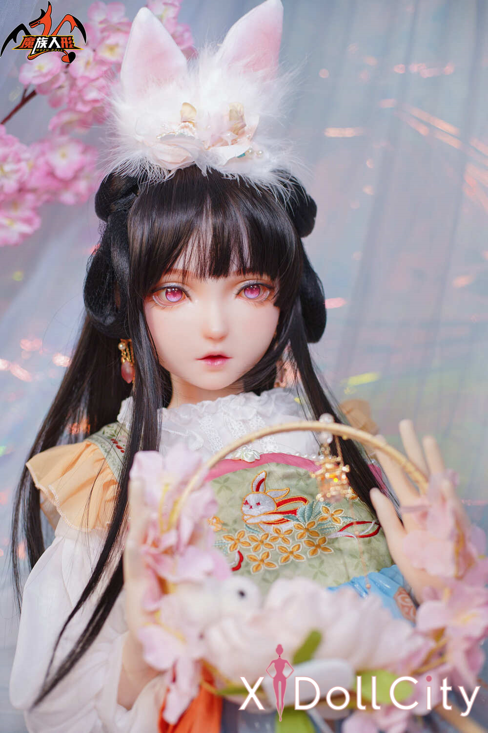 MOZU Doll 瑶儿 成人スタイルラブドール 可憐でリアルな癒し系 シリコンヘッド+TPEボディ ラブドール良乳