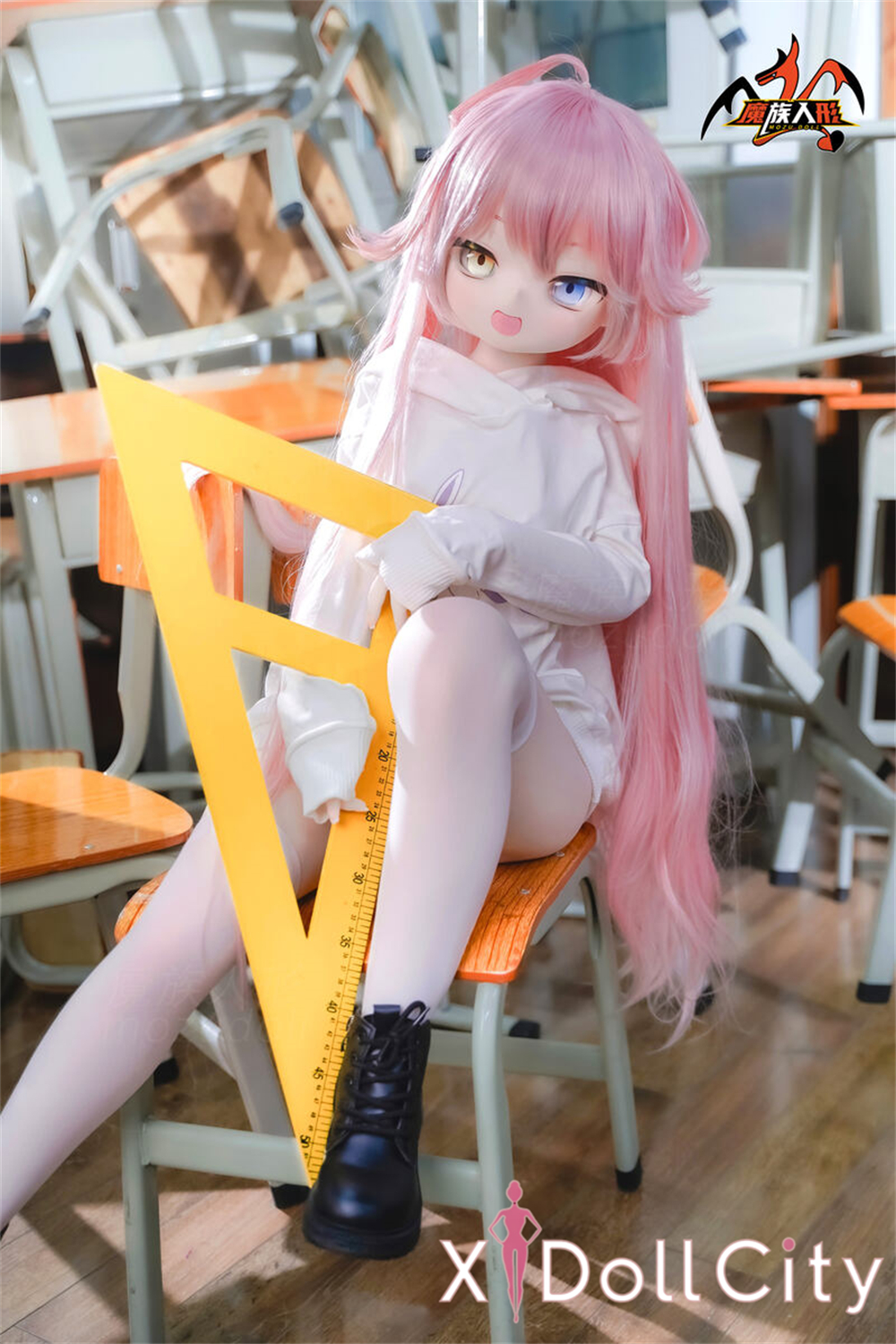 MOZU Doll 星叶 成人スタイルラブドール ロリ ビニールヘッド&軟質ヘッド＋TPEボディ ラブドール貧乳