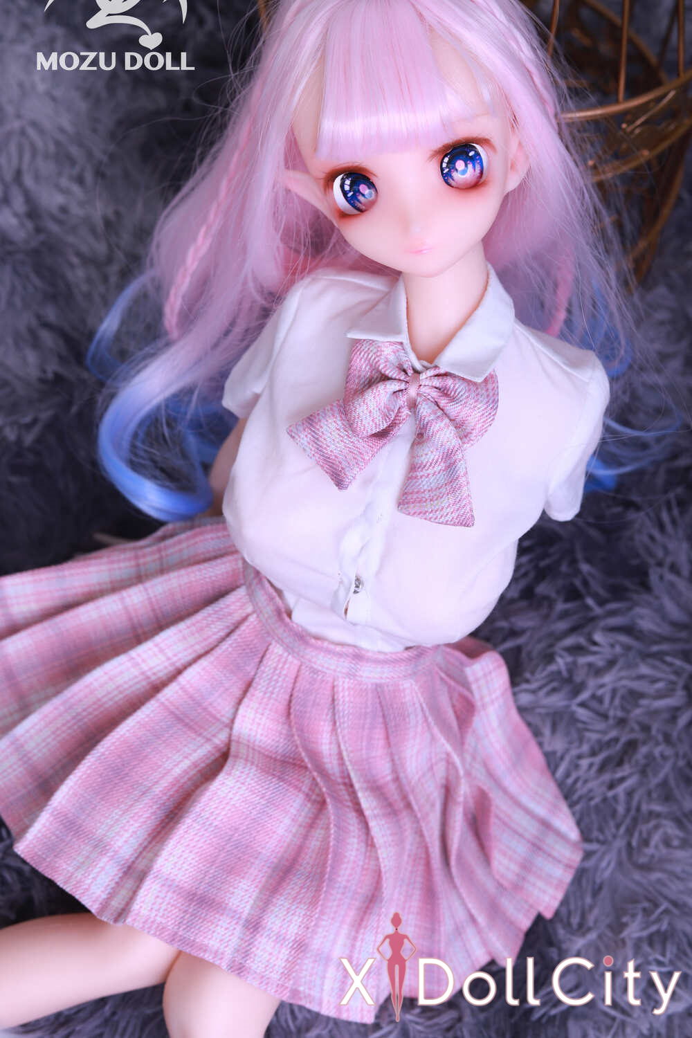 MOZU Doll 小桃 成人スタイルラブドール 制服スタイル フルシリコン製 ラブドール貧乳