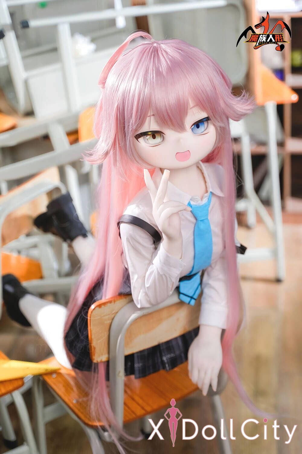 MOZU Doll 星叶 成人スタイルラブドール ロリ ビニールヘッド&軟質ヘッド＋TPEボディ ラブドール貧乳