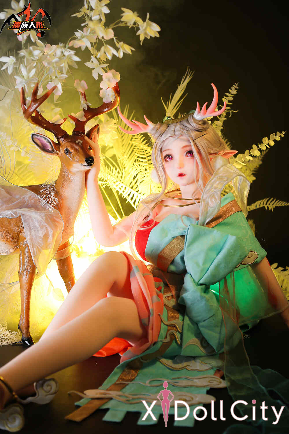 MOZU Doll 瑶儿 145cm 成人スタイルラブドール 幻想的で優雅なアニメ TPE製 ラブドール良乳