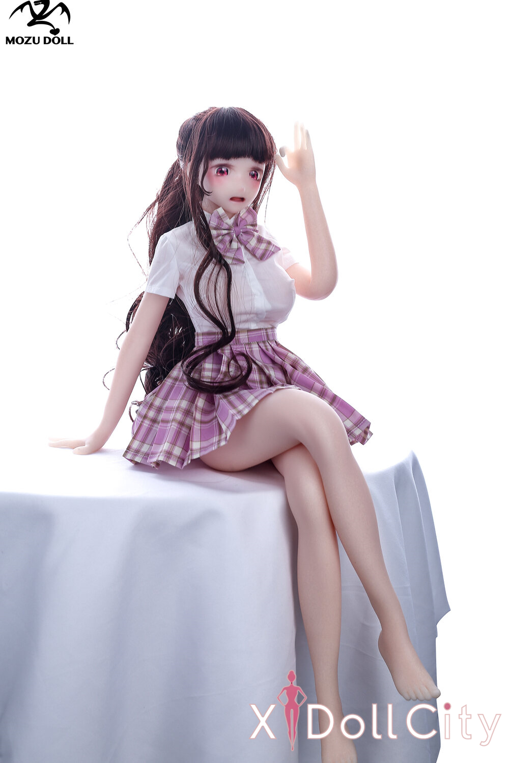 MOZU Doll 小鈴奈 成人スタイルラブドール 可愛い フルシリコン製 ラブドール貧乳