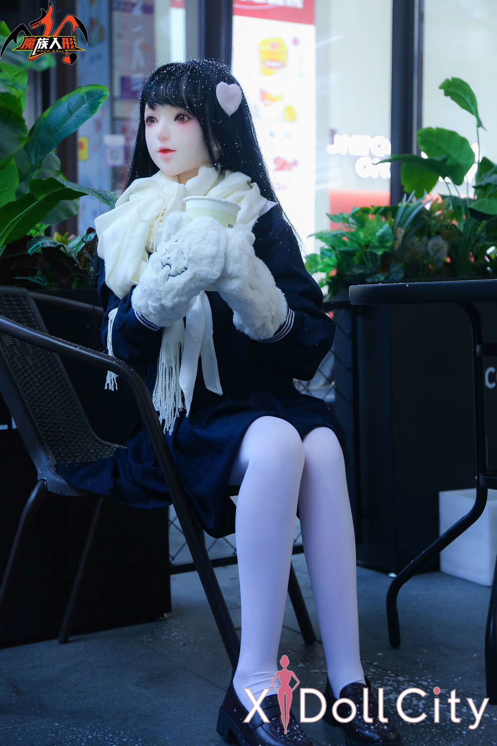 MOZU Doll 阿久 145cm 成人スタイルラブドール 制服姿の恥ずかしがり屋 TPE製 ラブドール良乳