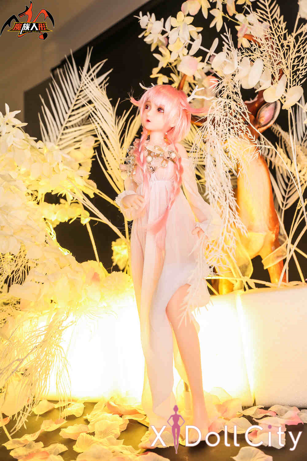 MOZU Doll 瑶儿 成人スタイルラブドール 可愛い フルシリコン製 ラブドール貧乳