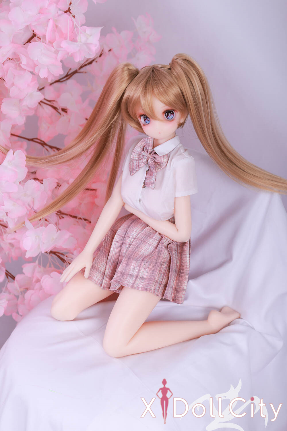 MOZU Doll 小爱 成人スタイルラブドール 制服スタイル フルシリコン製 ラブドール貧乳