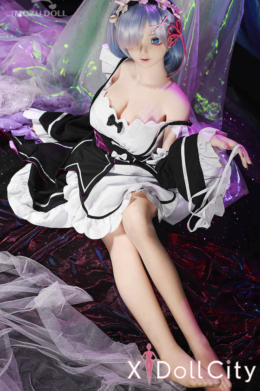 MOZU Doll 小姆 145cm 成人スタイルラブドール 甘く癒す可憐な TPE製 ラブドール良乳