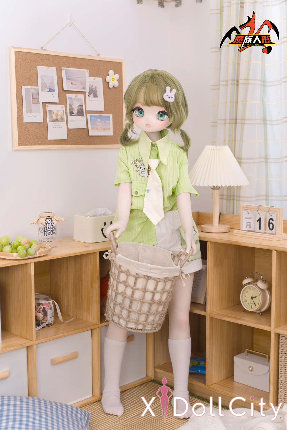 MOZU Doll 苗苗 成人スタイルラブドール ロリ ビニールヘッド&軟質ヘッド＋TPEボディ ラブドール貧乳