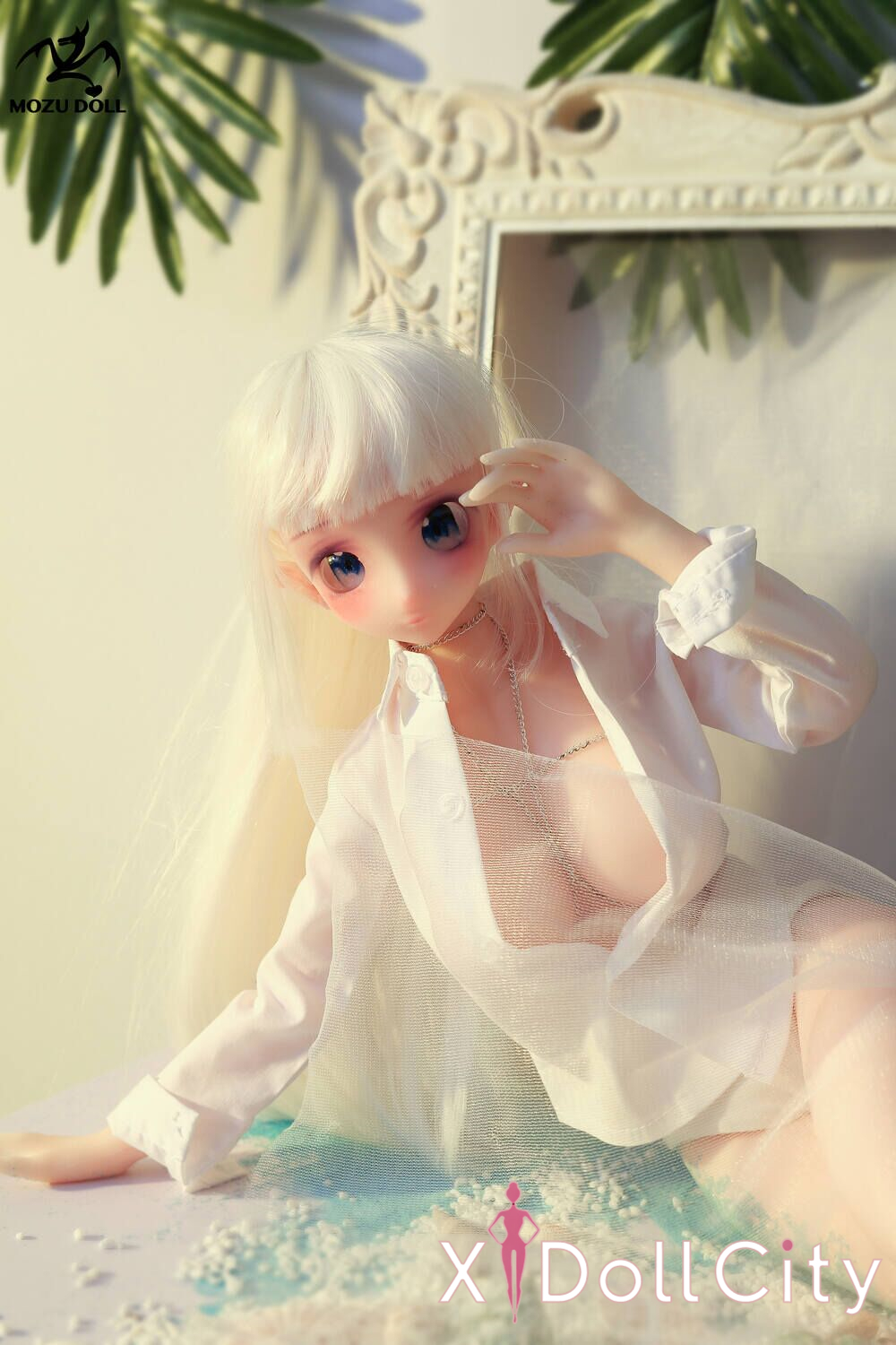 MOZU Doll 雪儿 成人スタイルラブドール エルフ フルシリコン製 ラブドール貧乳