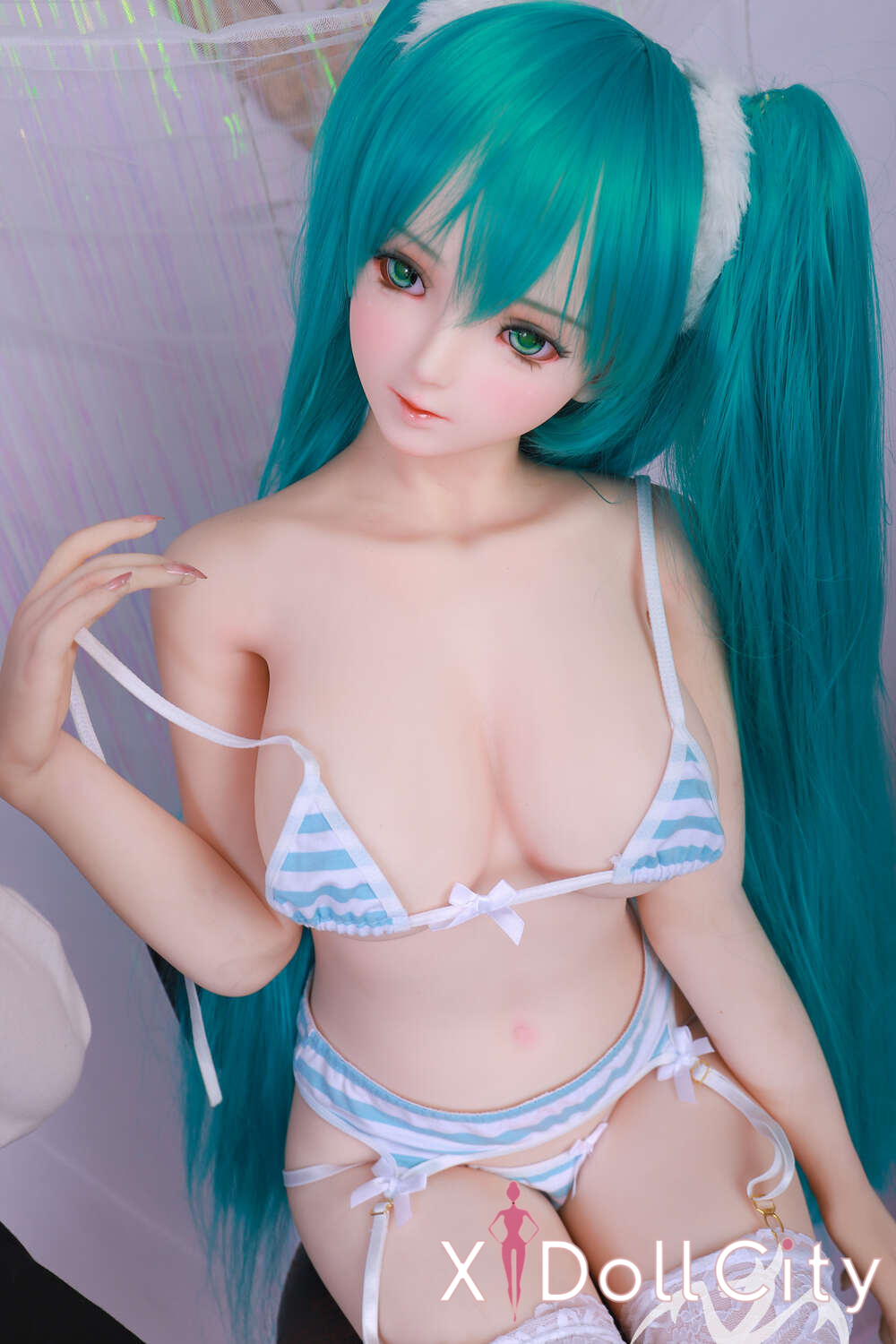 MOZU Doll 小音(2.5次元ver.) 145cm 成人スタイルラブドール 魅惑のツインテール TPE製 ラブドール良乳